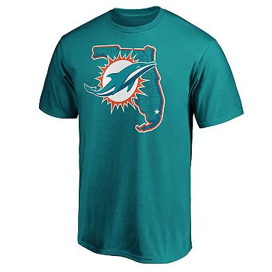 Men's Fanatics Branded Aqua Miami Dolphins Hometown Sunshine State T-Shirt