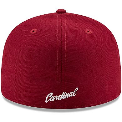 Men's New Era Cardinal Stanford Cardinal Basic 59FIFTY Team Fitted Hat