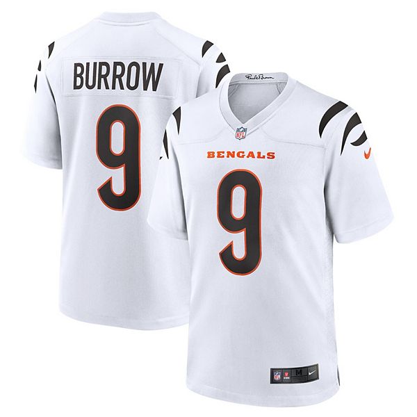 Men's Nike Joe Burrow White Cincinnati Bengals Alternate Game