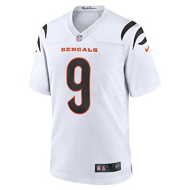 Men's Nike Joe Burrow White Cincinnati Bengals Game Jersey