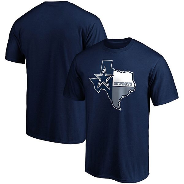 Men's Fanatics Branded Navy Dallas Cowboys Hometown Lonestar T-Shirt