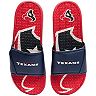 Men's FOCO Houston Texans Wordmark Gel Slide Sandals