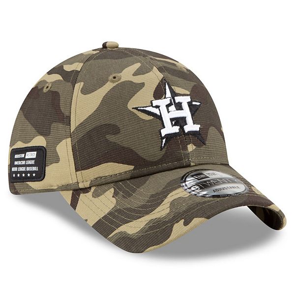 Men's Houston Astros New Era Camo 2021 Armed Forces Day On-Field 59FIFTY  Fitted Hat