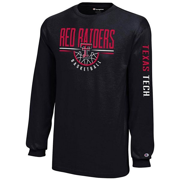 Red Raider Outfitter Youth Texas Tech Mahomes World Champ Flex Black T-Shirt in Black, Size: L, Sold by Red Raider Outfitters