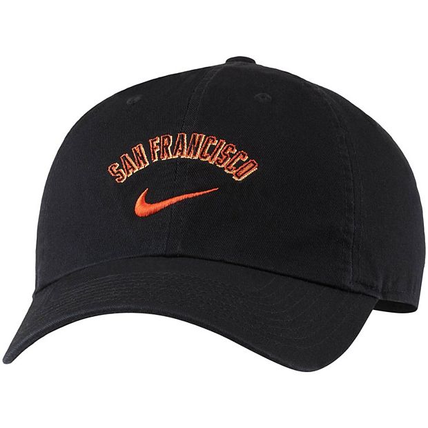 San Francisco Giants Heritage86 Wordmark Swoosh Men's Nike MLB Adjustable  Hat