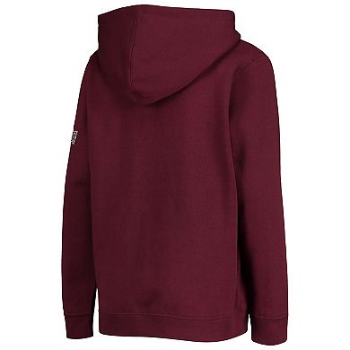 Youth Maroon Texas A&M Aggies Big Logo Pullover Hoodie