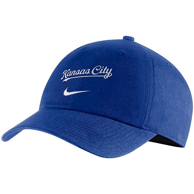 Lids Kansas City Royals Nike Heritage 86 Adjustable Hat - Royal