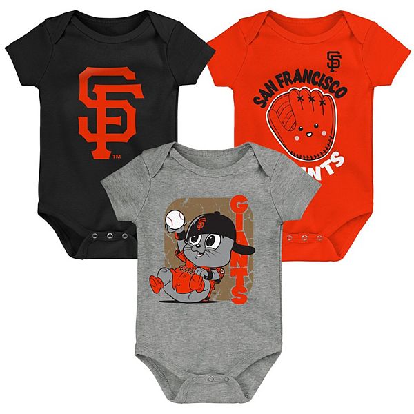 Cincinnati Bengals Baby 3-Piece Bodysuit, Sleep 'N Play, and Cap Set