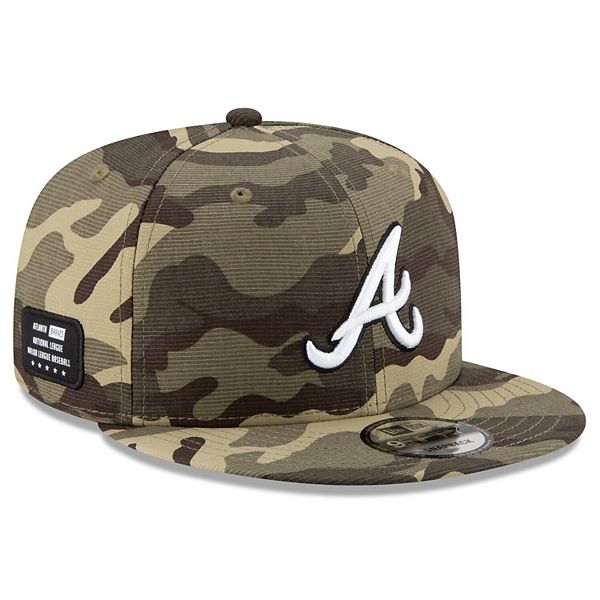 Atlanta Braves New Era 2021 Armed Forces Day 9FORTY Adjustable Hat