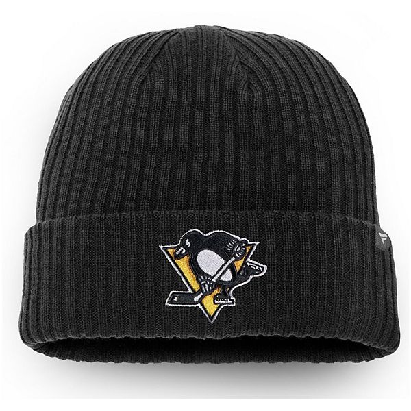 Men's Fanatics Branded Black Pittsburgh Penguins Core Primary Logo ...