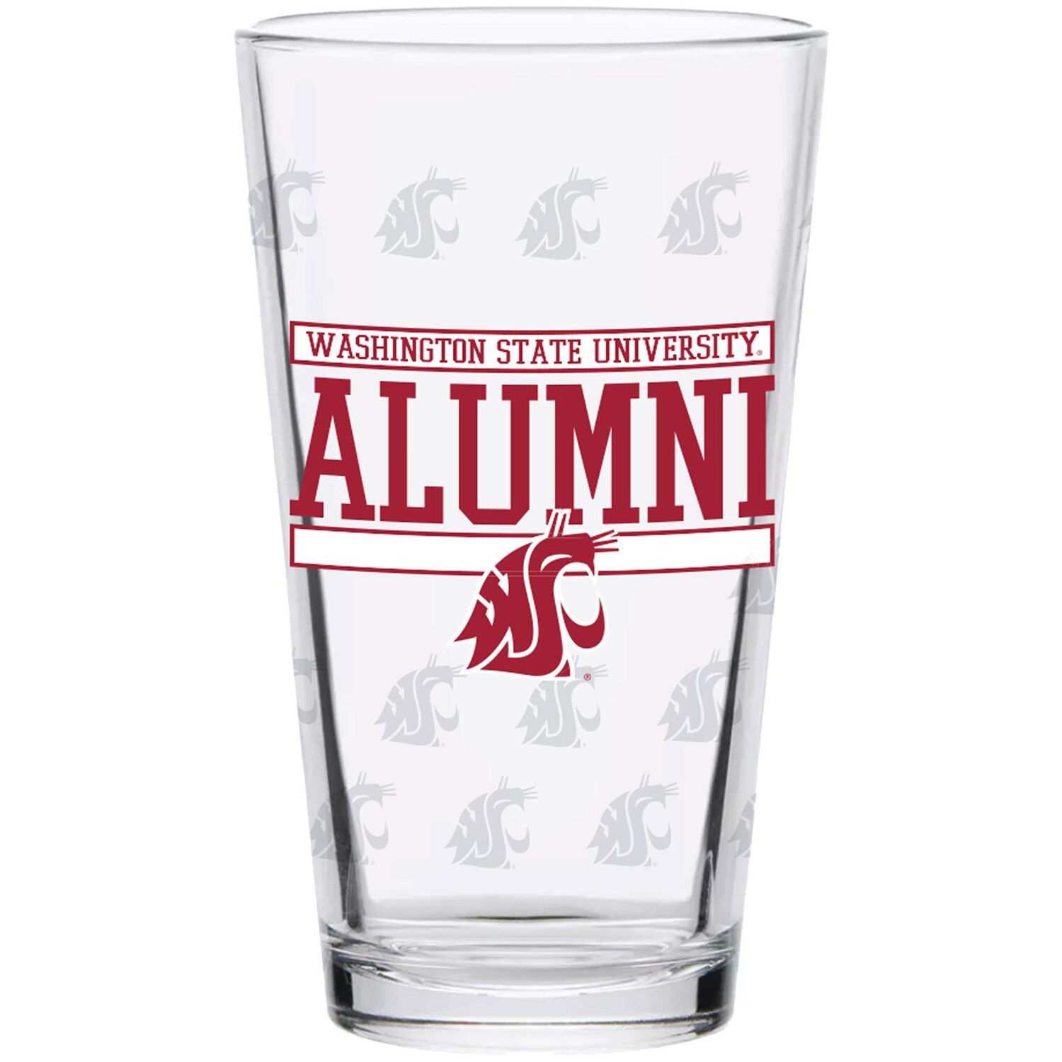 Image for Unbranded Washington State Cougars 16oz. Repeat Alumni Pint Glass at Kohl's.