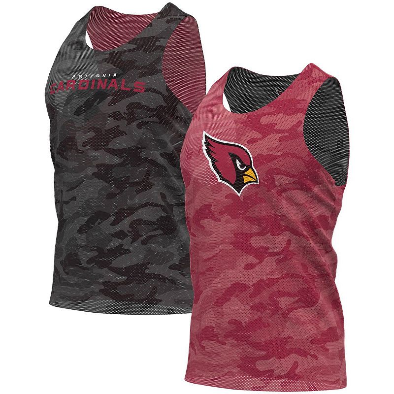 UPC 195581000188 product image for Men's FOCO Cardinal/Gray Arizona Cardinals Reversible Mesh Tank Top, Size: Small | upcitemdb.com