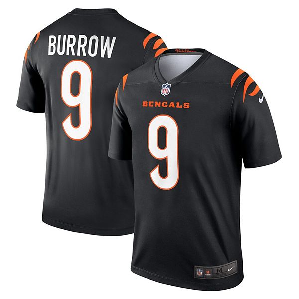 Nike Youth Joe Burrow Black Cincinnati Bengals Game Jersey - Black