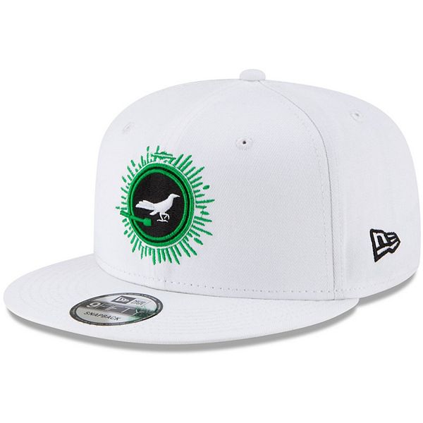 Men's New Era White Austin FC Jersey Hook 9FIFTY Snapback Hat