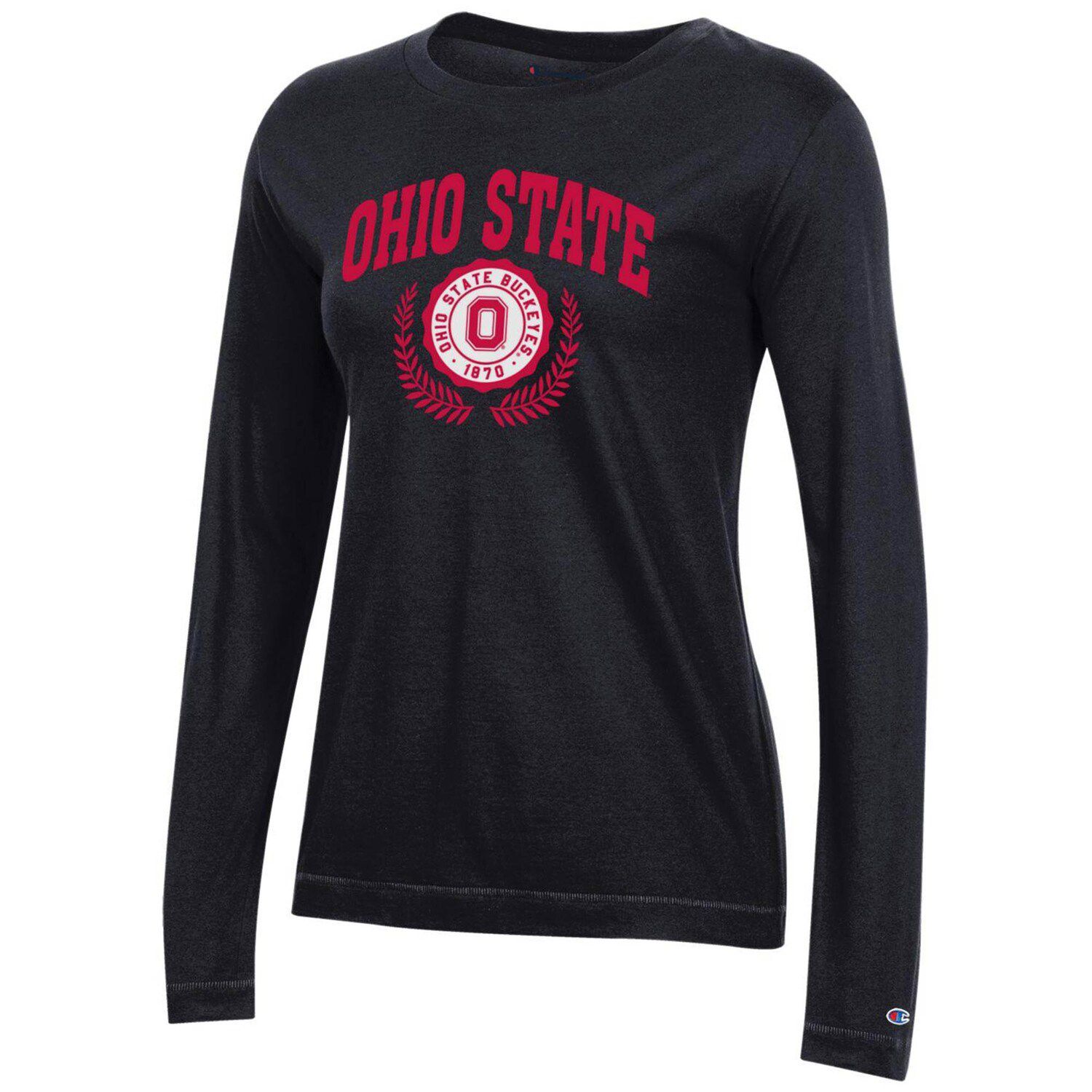 Profile Varsity Big and Tall Men's Ohio State Buckeyes Scarlet Logo Long Sleeve T-Shirt, Xxxl, Red