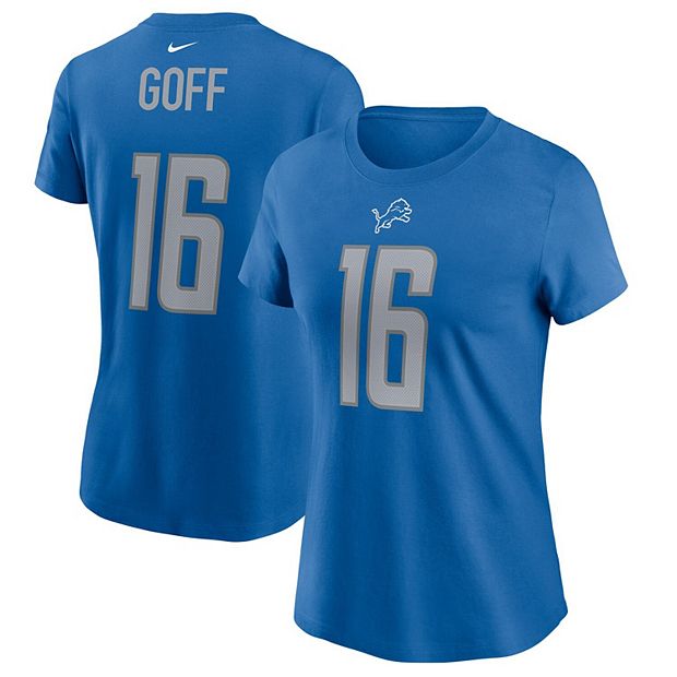 NIKE Women'S Jared Goff Blue Detroit Lions Game Jersey for Women