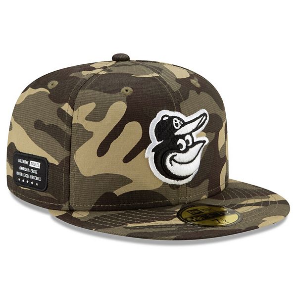 New Era Baltimore Orioles Camo 2021 Armed Forces Day On-Field Low