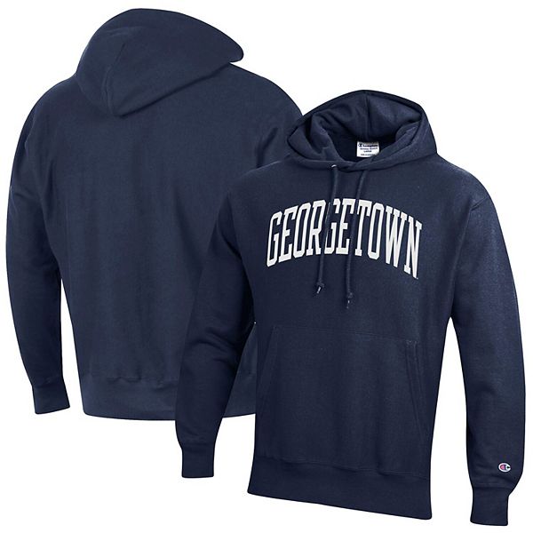 Men's Champion Navy Georgetown Hoyas Team Arch Reverse