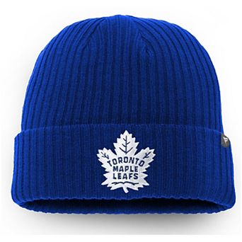 Men's Fanatics Branded Blue Toronto Maple Leafs Core Primary Logo Cuffed Knit Hat
