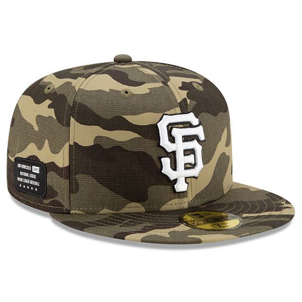 San Francisco Giants New Era MLB Armed Forces Day On-Field 59FIFTY Fitted  Hat - Camo