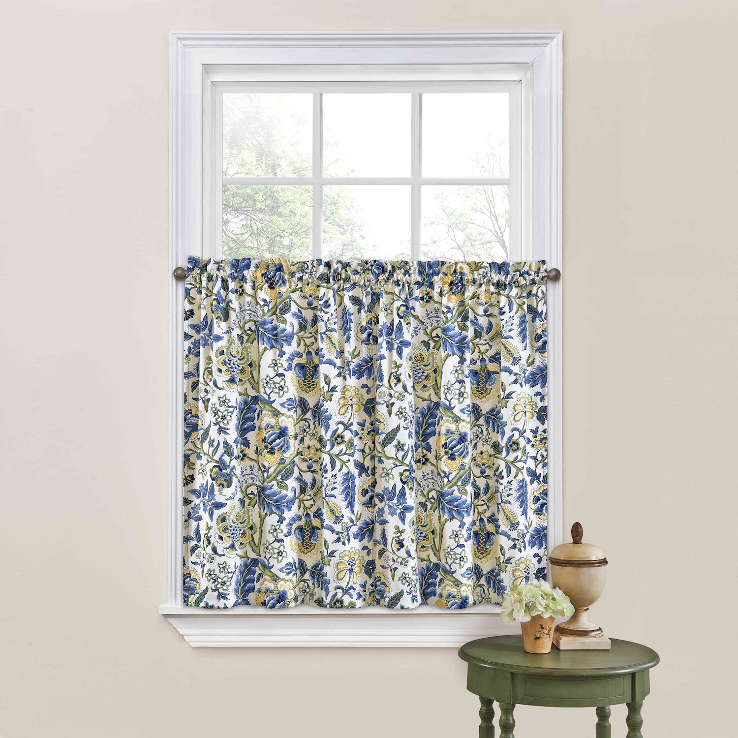 Waverly Imperial Dress Window Curtain Tier Pair   5114225 Porcelain