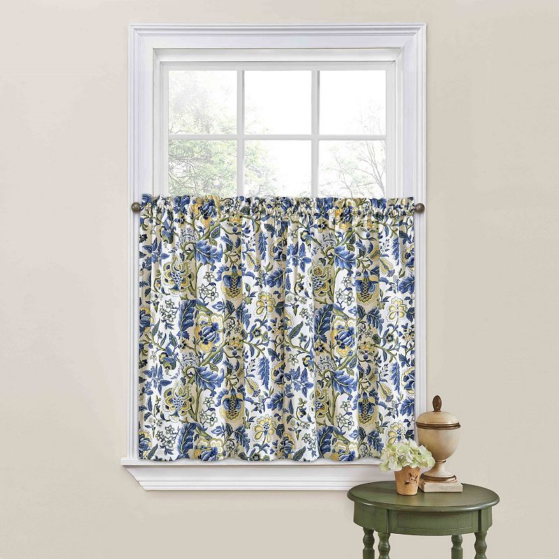 UPC 885308305534 product image for Waverly Imperial Dress Window Curtain Tier Pair, Porcelain | upcitemdb.com