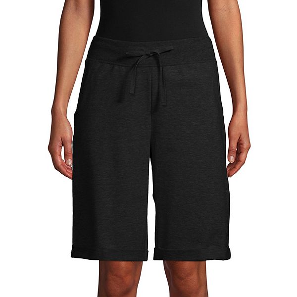 Hanes Womens Cotton Short with Pockets and Drawstring Waist 