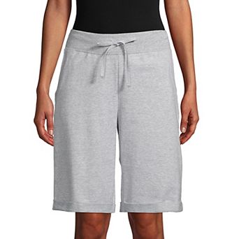 Women's Hanes® French-Terry Bermuda Shorts