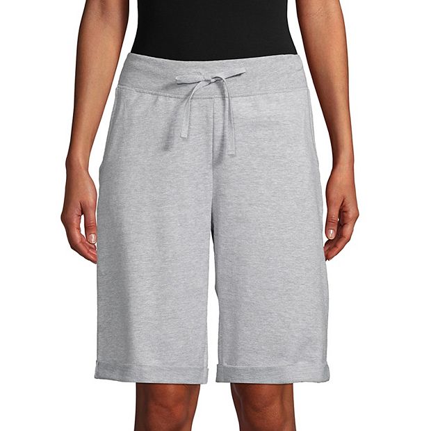 Women's Hanes® French-Terry Bermuda Shorts