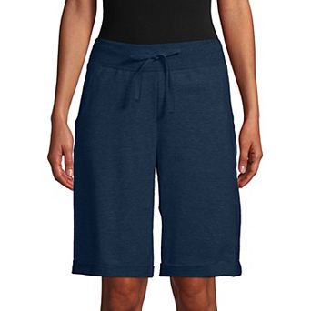 Women's Hanes® French-Terry Bermuda Shorts