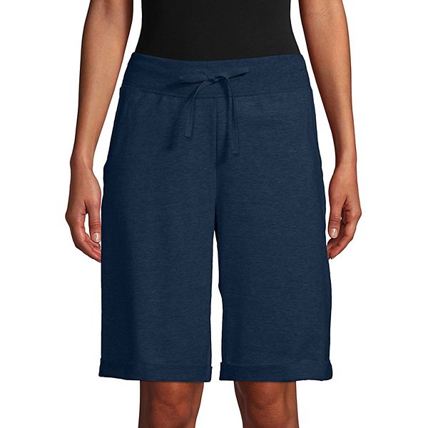Women's Hanes® French-Terry Bermuda Shorts