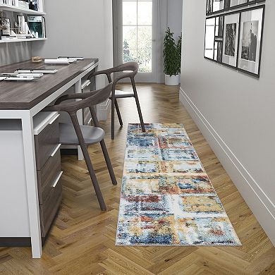 KHL Rugs Rowan Contemporary Abstract Area Rug