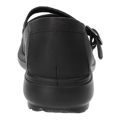 Easy Street Wise Women's Asymmetrical Mary Jane Shoes