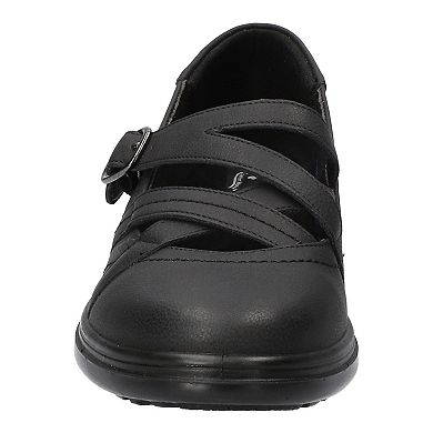 Easy Street Wise Women's Asymmetrical Mary Jane Shoes