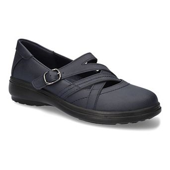 Easy Street Wise Women's Asymmetrical Mary Jane Shoes