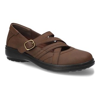 Easy Street Wise Women's Asymmetrical Mary Jane Shoes