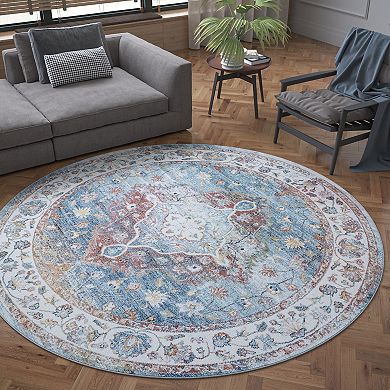 KHL Rugs Norah Traditional Ornate Area Rug