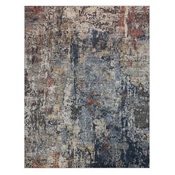 KHL Rugs Billings Contemporary Abstract Area Rug