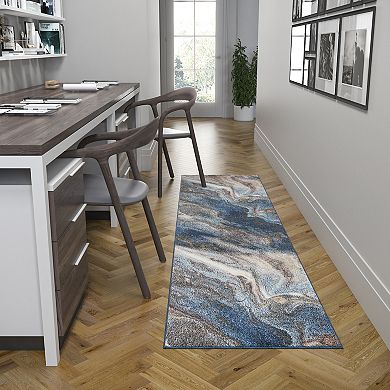 KHL Rugs Orlando Contemporary Abstract Area Rug