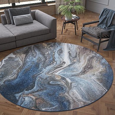 KHL Rugs Orlando Contemporary Abstract Area Rug