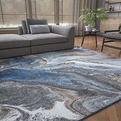 KHL Rugs Orlando Contemporary Abstract Area Rug