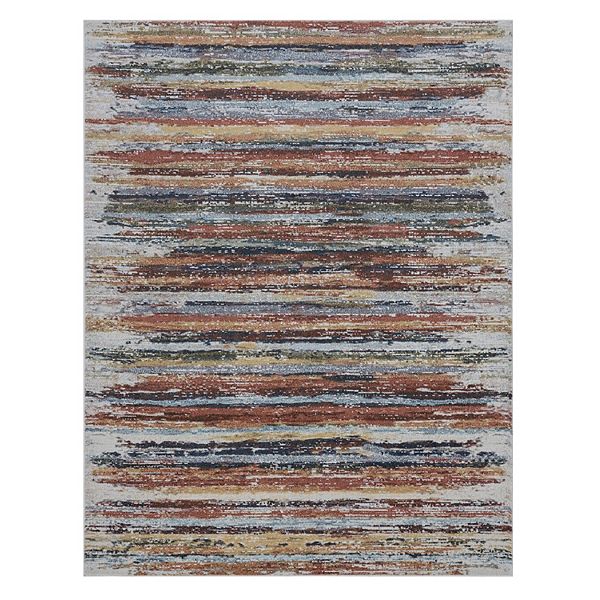 KHL Rugs Athena Contemporary Stripe Area Rug