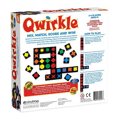QWIRKLE Matching Tiles Board Game