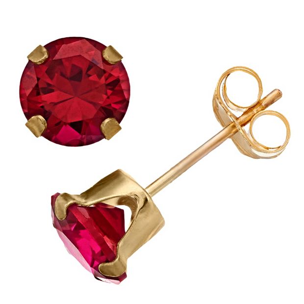 Kohls 2025 garnet earrings