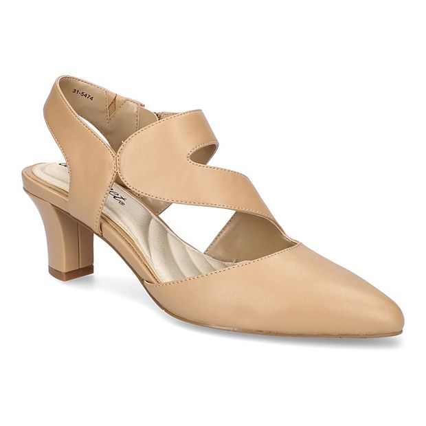 Womens Easy Street Venue Asymmetrical outlet Pumps