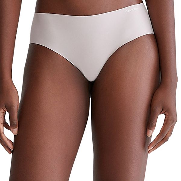 Women's Calvin Klein Invisibles Hipster Panty D3429 Color: Cloud Gray Size: X LARGE