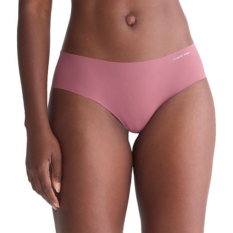 Women's Calvin Klein Invisibles Hipster Panty D3429, Size: Large, Deep Pink