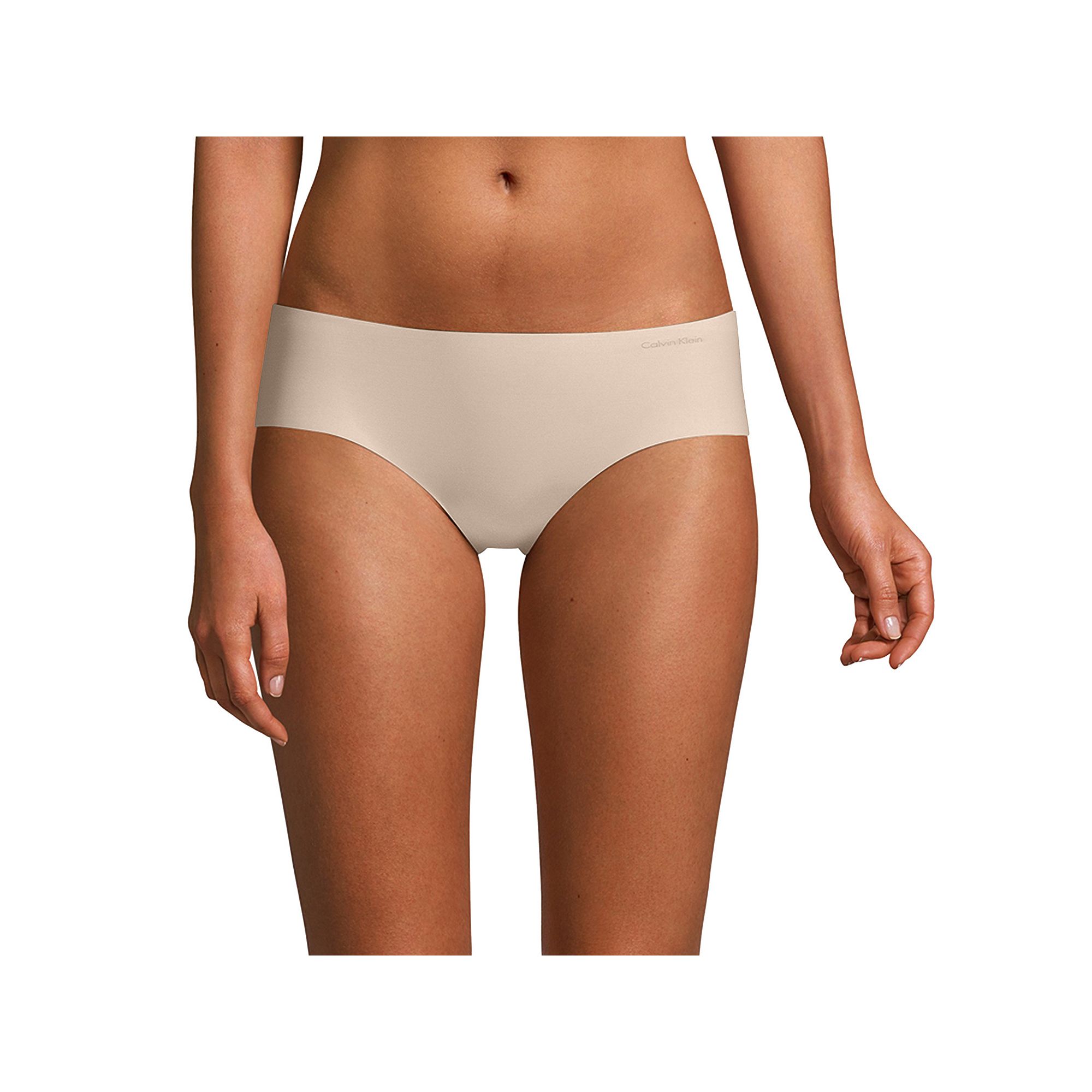 Womens Calvin Klein Invisibles Hipster Panty D3429, Size: Small, Light Car