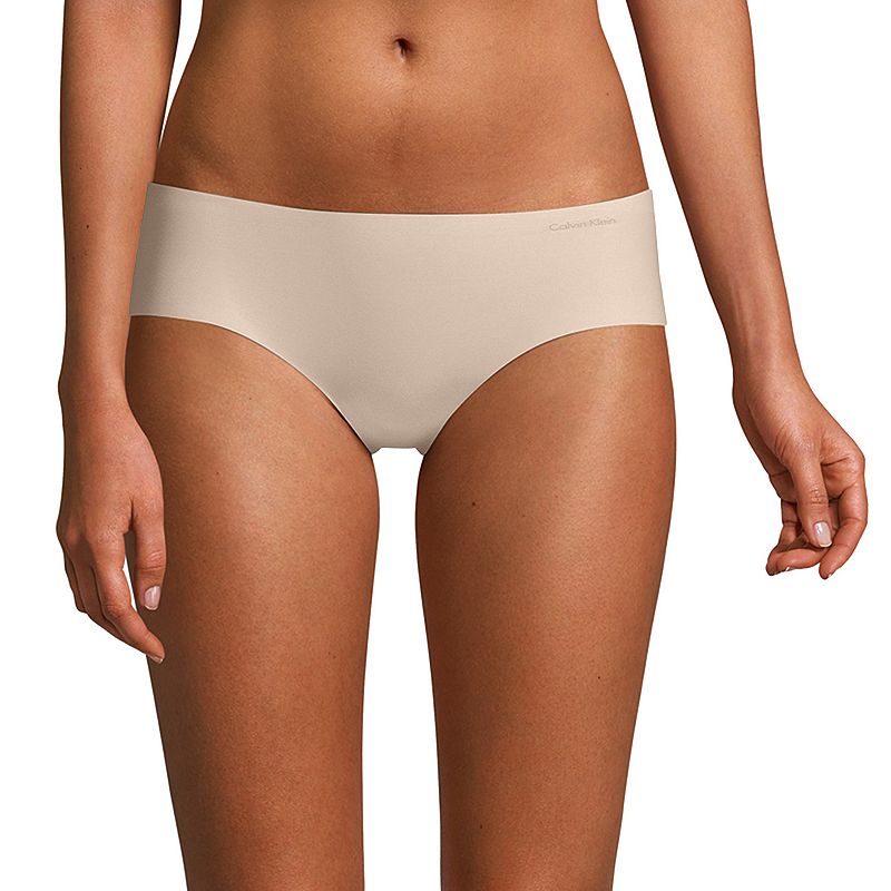 Women's Calvin Klein Invisibles Hipster Panty D3429, Size: XL, Light Caramel