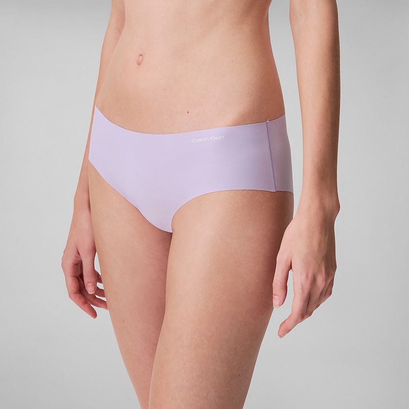 Women's Calvin Klein Invisibles Hipster Panty D3429, Size: XL, Purple Quartz